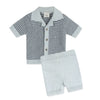 Miles Wave Baby Shirt & Shorts Set
