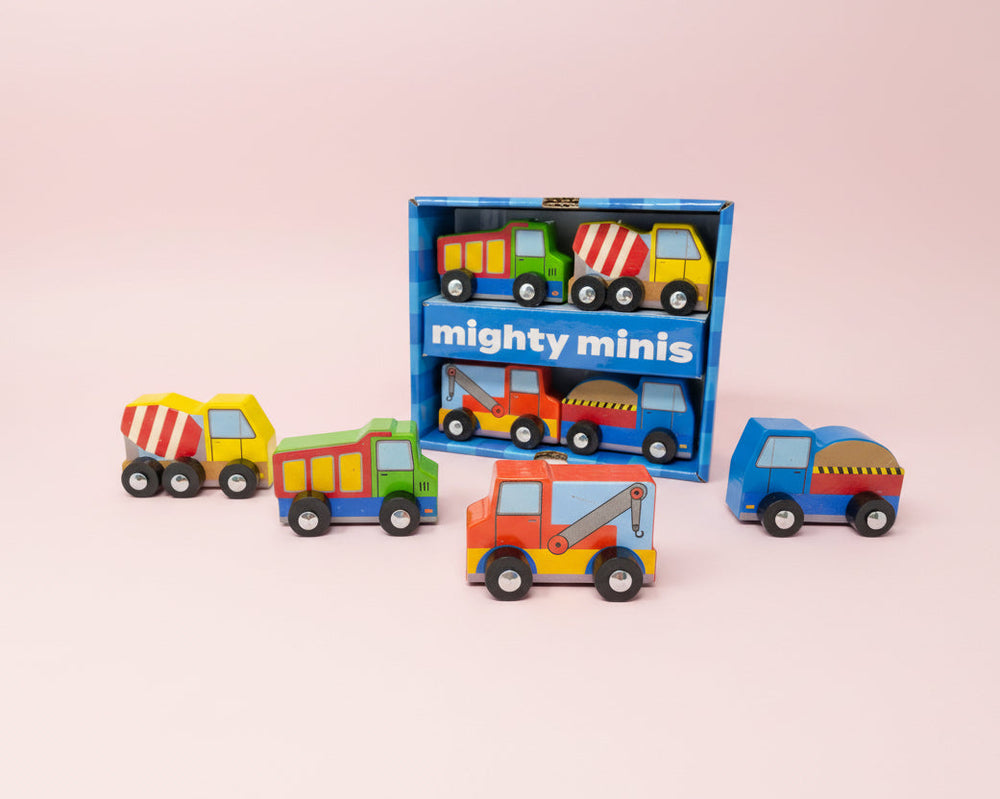 Construction Mighty Minis set of 4