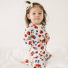 Berry Sweet Zip Baby Pajamas