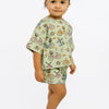 Bikes & Blooms Slouchy Set
