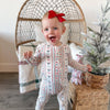 Candy Cane Lane Zip Pajamas