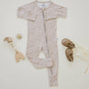 Dainty Ditsy Zip Pajamas