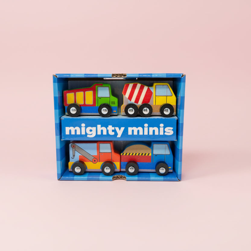 Construction Mighty Minis packaging