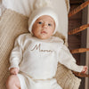 Knit Romper - Cloud