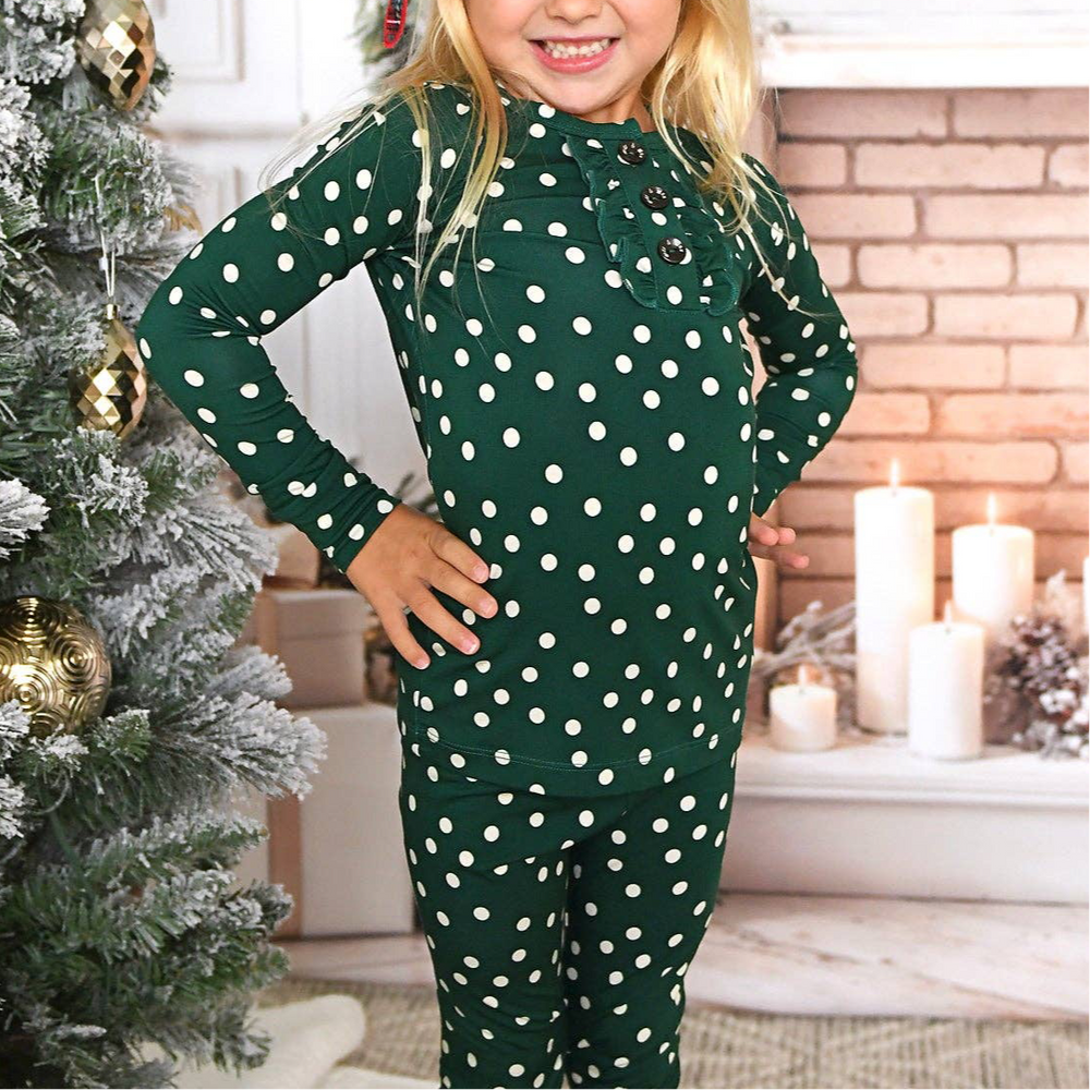 Dottie Ruffle Pajama Set