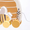 Primitives by Kathy - Skep And Bee Pull Toy