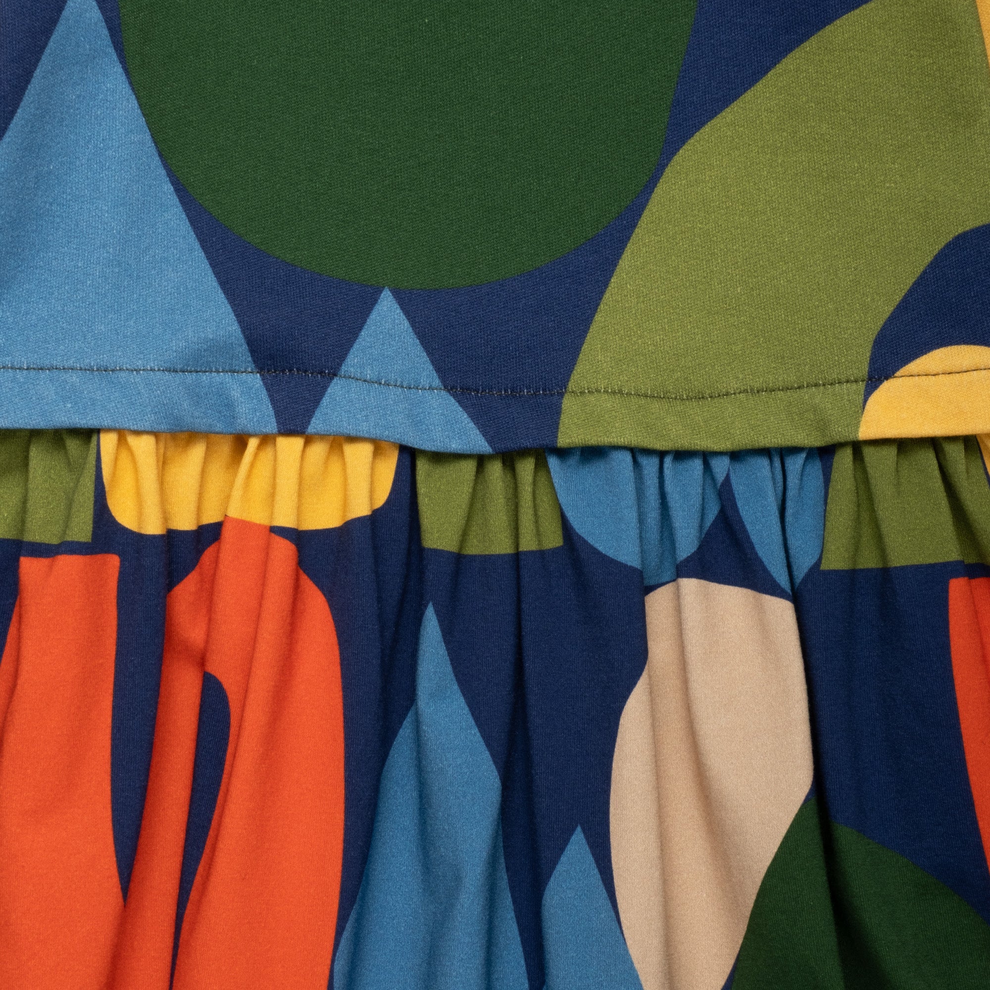 Fall Shapes Dress print detail
