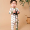 Little Explorer Zip Romper baby lifestyle photo