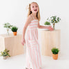 Pink Coastal Stripe Romper