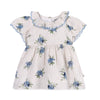 Katarina Floral Baby Dress + Bloomer (Linen Blend)