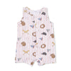 Retro Baseball Romper
