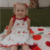 Cherry Knit Girl's Dress