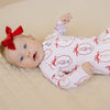 Nutcracker Bamboo Zip Romper Pajama