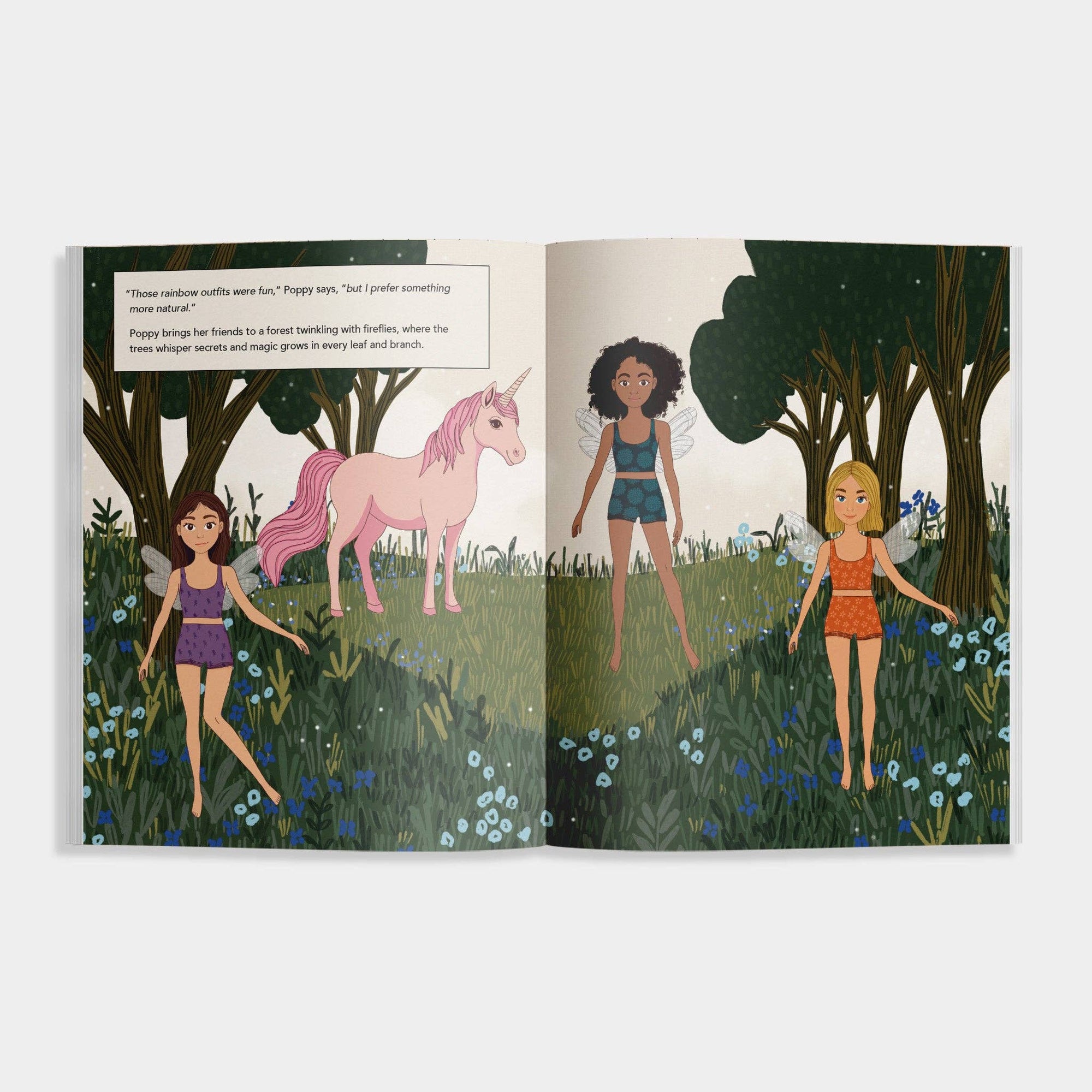 My Fancy Sticker Storybook Fairies and Unicorns sticker sheets