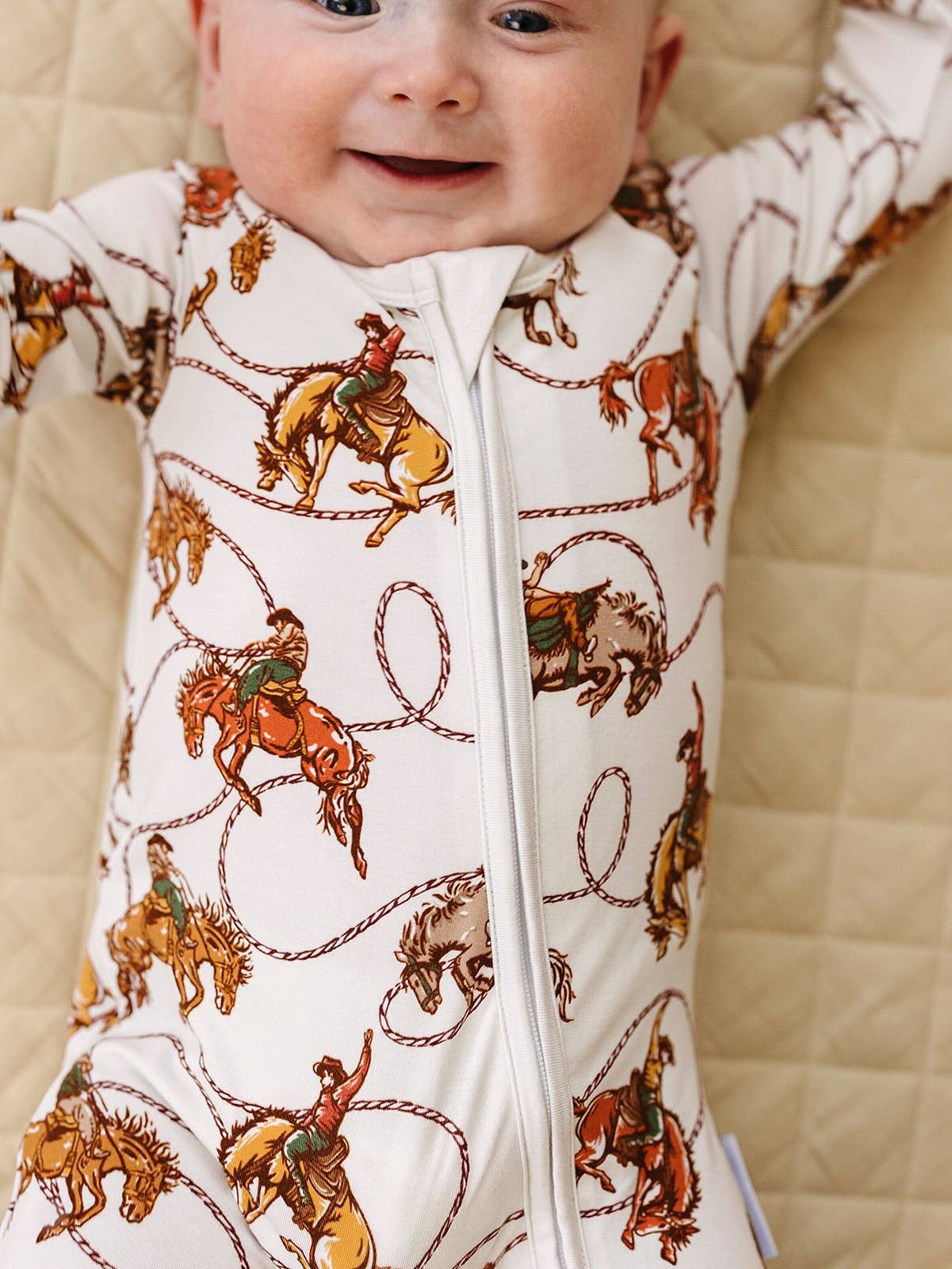 Rodeo Club Bamboo Zip Romper