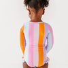 Summer Stripes One-Piece Rashguard