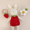 Strawberry Crochet Rattle Toy