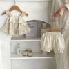 Ruffle Lace Bloomer Set