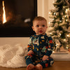 North Pole Express Convertible Zip Pajama