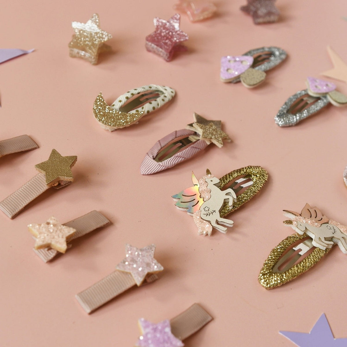 Magical Unicorn Clips detail