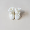Knit Booties - Cloud