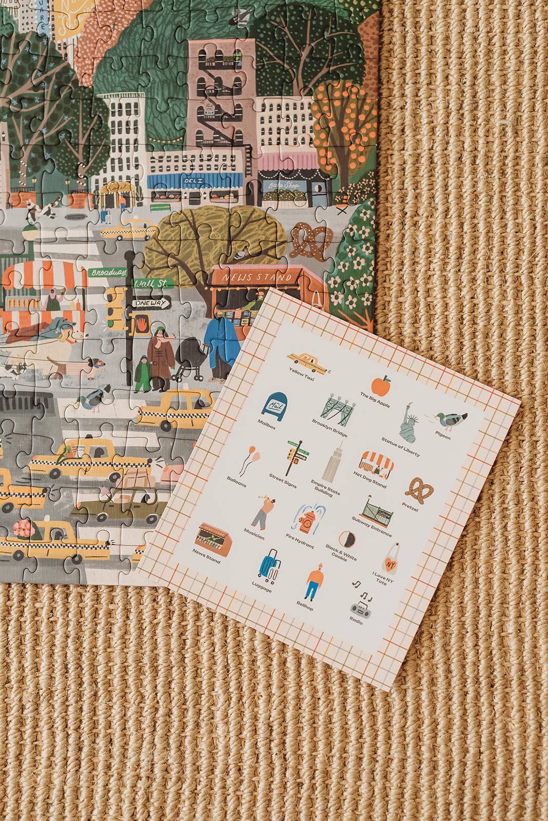 Hello New York Look and Find Puzzle assembled puzzle photo