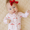 Nutcracker Bamboo Zip Romper Pajama