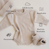 Knit Romper - Oat