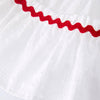 Flag Girl Tiered Ruffle Dress