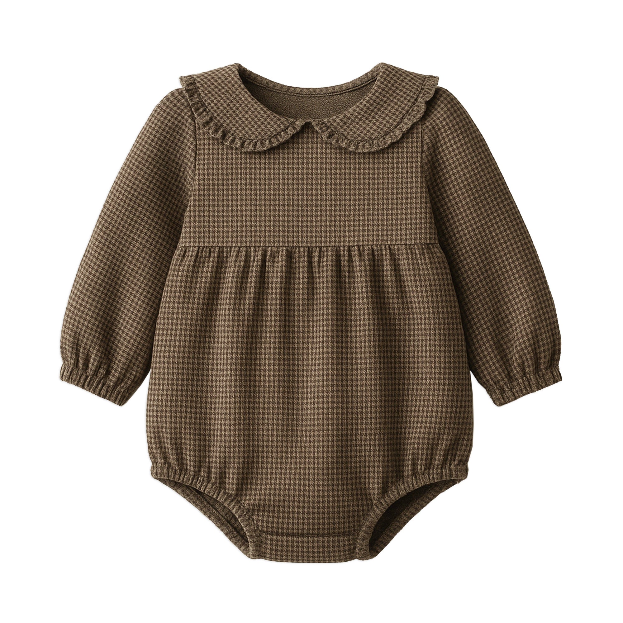 Aven Flannel Bubble Romper