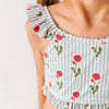 Seaside Blooms Swimsuit Set