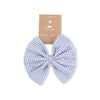 Blue Blizzard - Bow On Headband