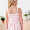 Pink Coastal Stripe Romper