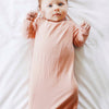 Dusty Rose Knotted Gown