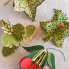 Festive Foliage Paper Ornaments