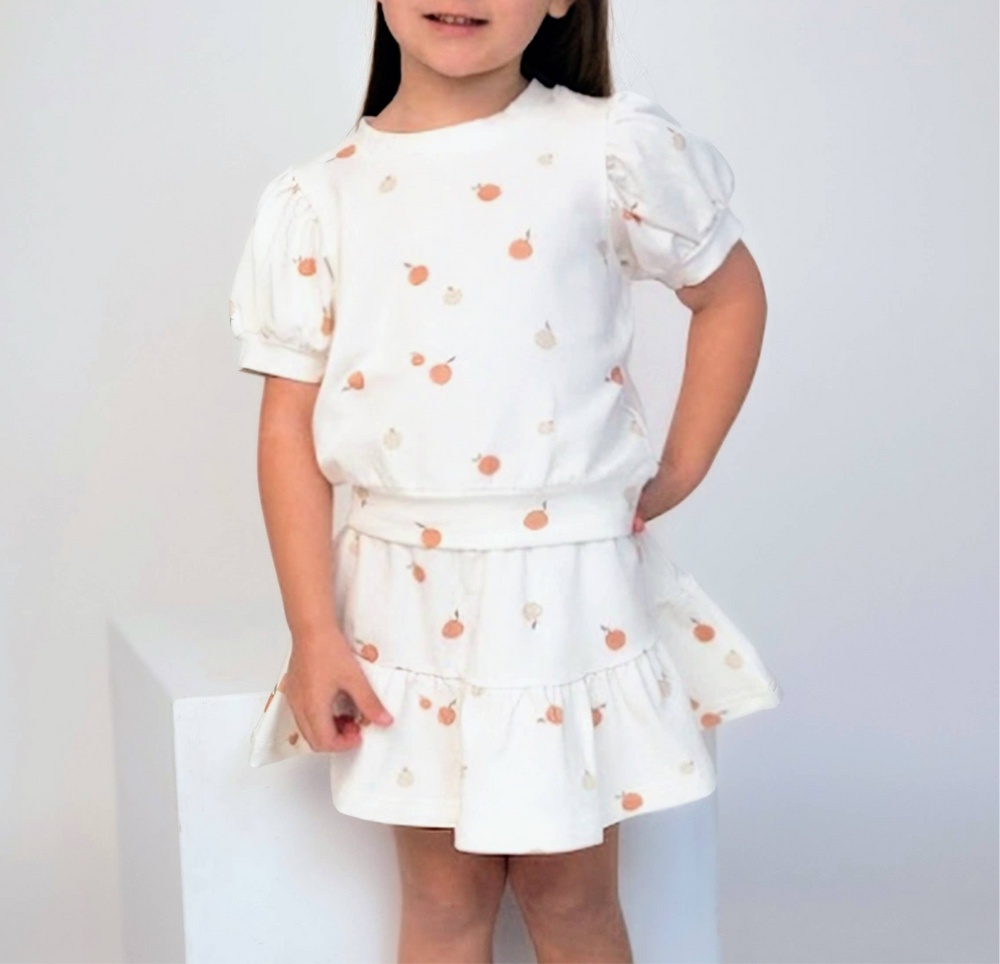 Apple Of My Eye Twirl Skirt Set