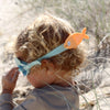 Kids Swim Goggles - Aqua Blue