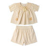 Smocked Top & Shorts Set