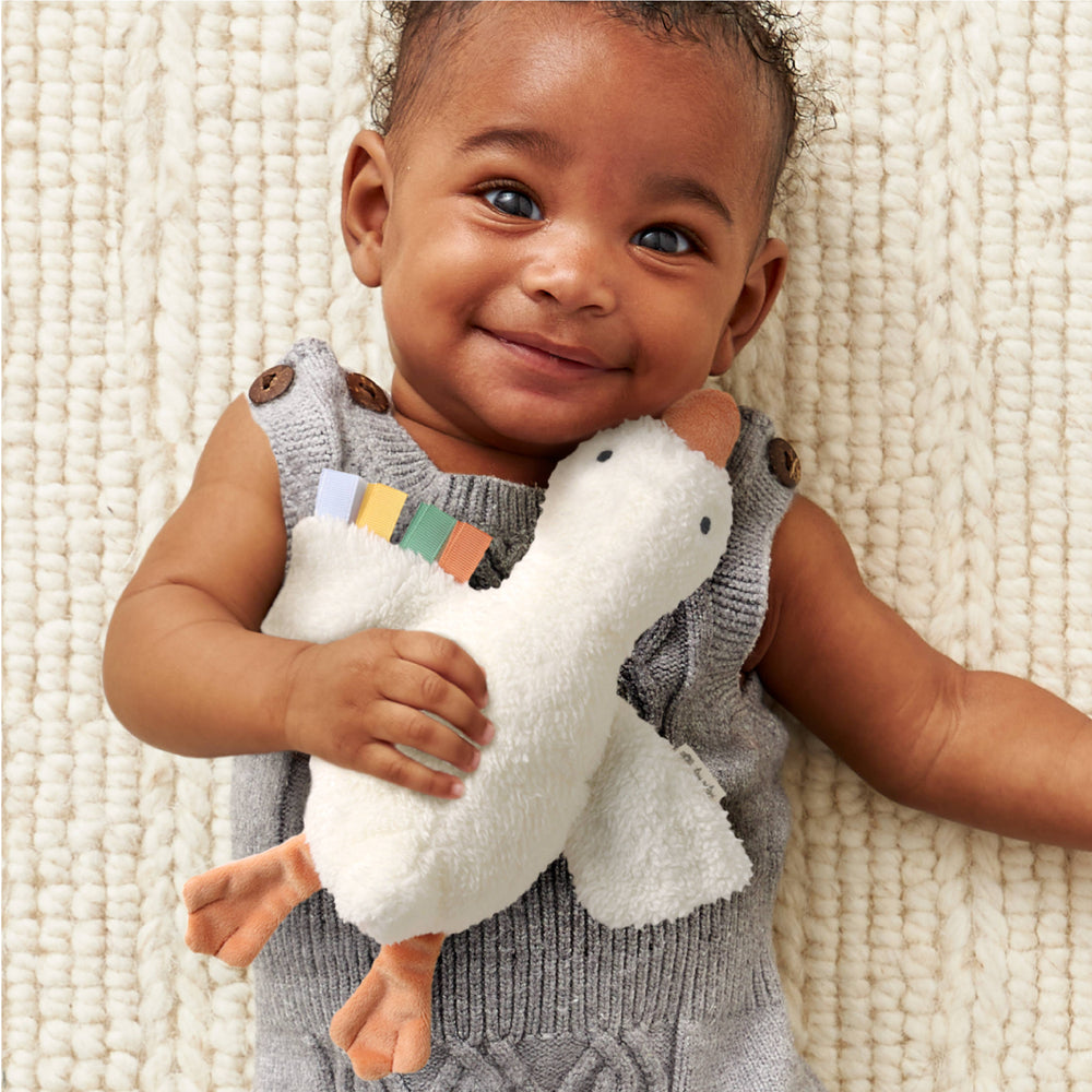Huggable Soft Goose Baby Toy