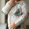 Holiday Winter City Zip Pajama