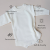 Knit Romper - Cloud