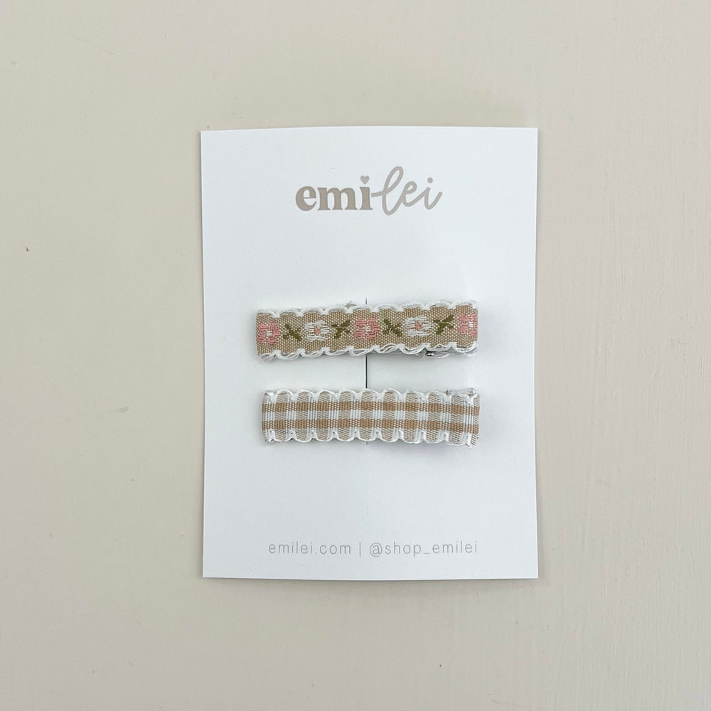 Hair Clips - Set of 2