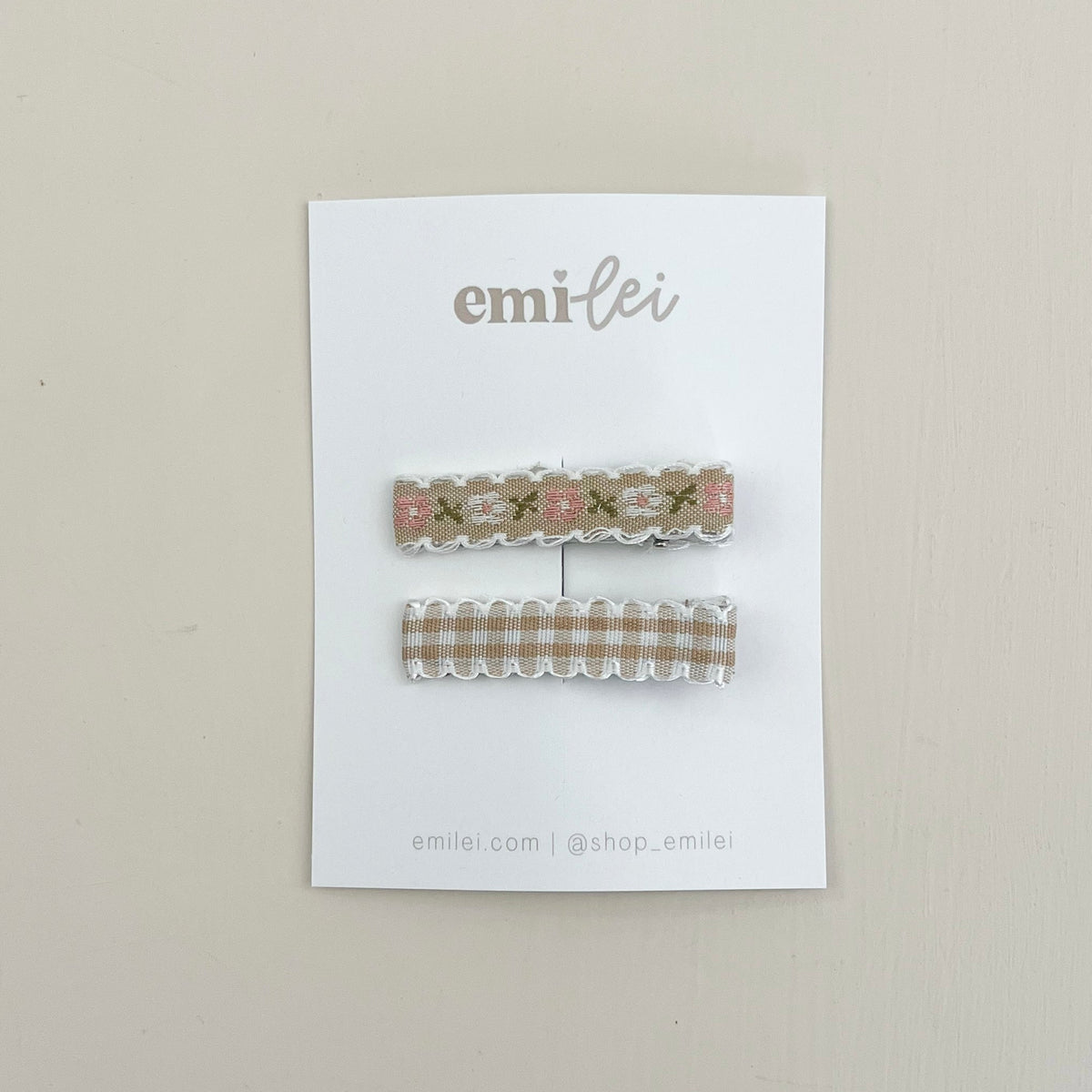 Hair Clips - Set of 2