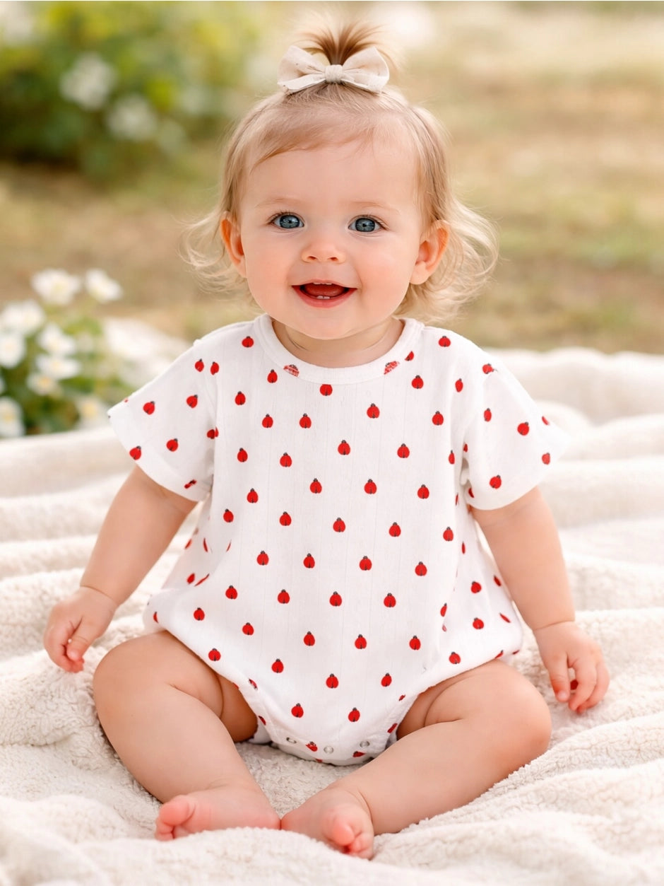 Ladybug Bubble Romper