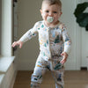 Holiday Winter City Zip Pajama