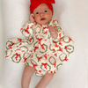 Christmas Wreath Tiered Dress & Bloomer