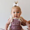 Strawberry Knit Baby Romper