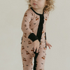 Pumpkin Cherries Ruffle Zipper Pajamas