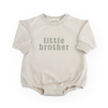Little Brother Sweatshirt Romper