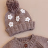 Flower Baby & Kids Beanie - Tan